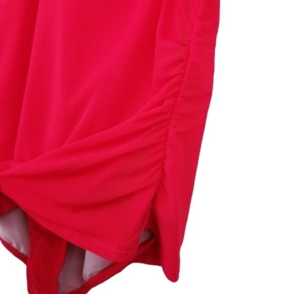 Torrid Red Mesh Sweetheart One-Piece Swimsuit - Picture 3 of 4